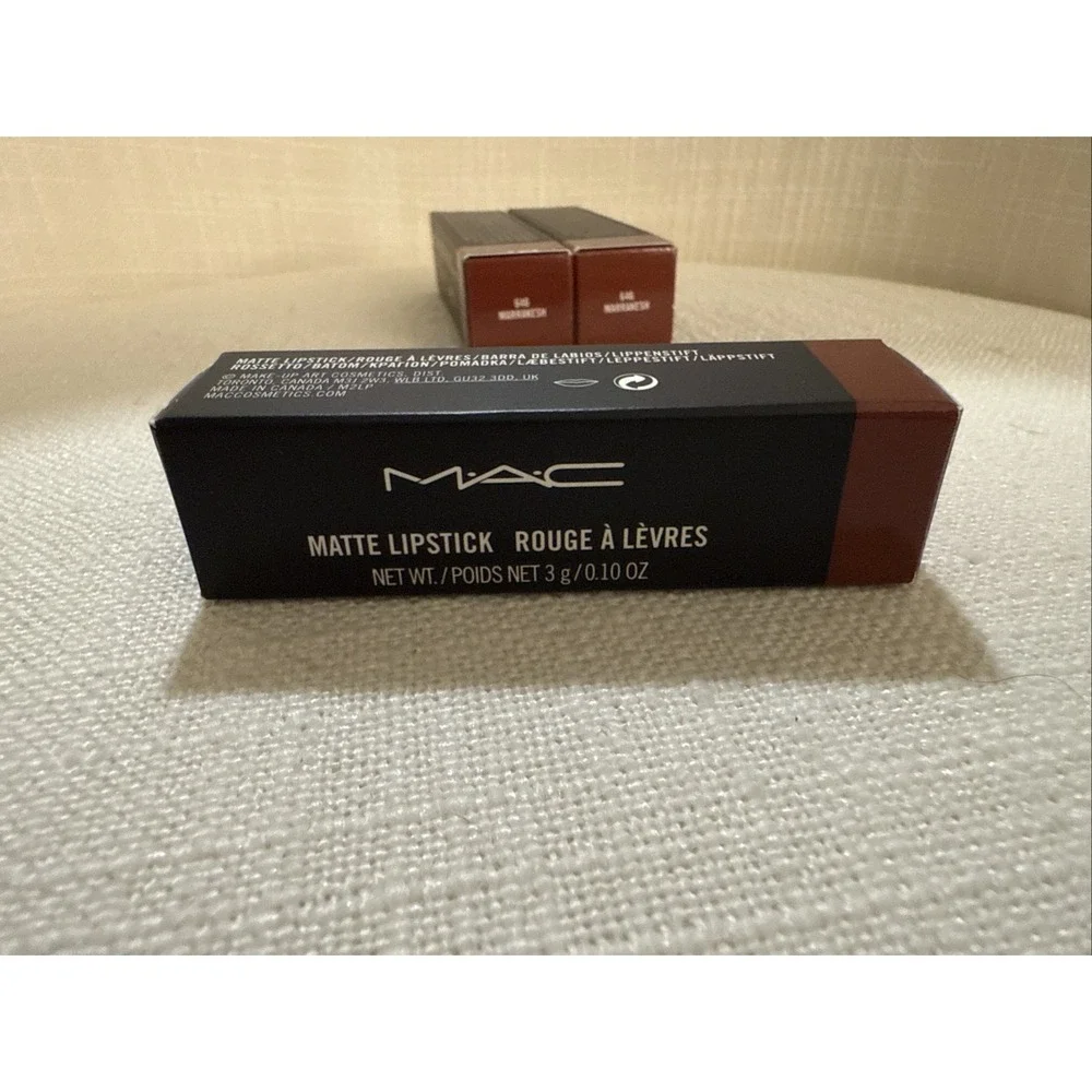 MAC‎ Matte Lipstick 646 Marrakesh 0.10 Fl Oz Brand New in Box Fast Ship!!